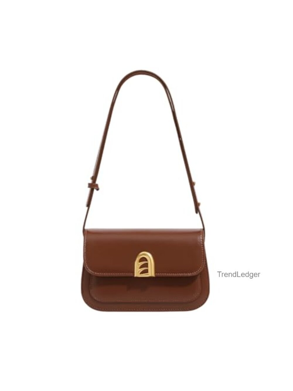 Vegan Leather Crossbody Shoulder Bag Hobo Purse with Adjustable Strap